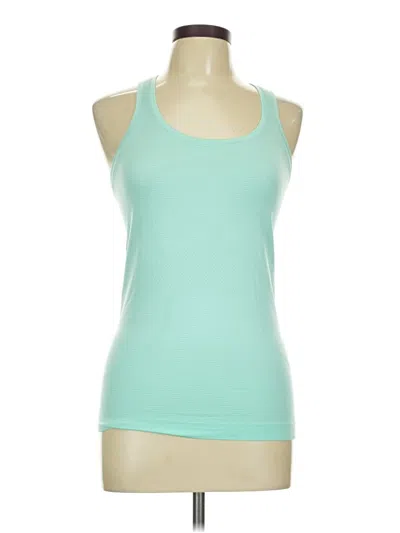 Pre-owned Lululemon Athletica Active Tank Top In Blue