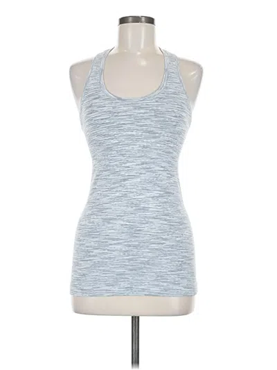 Pre-owned Lululemon Athletica Active Tank Top In Blue