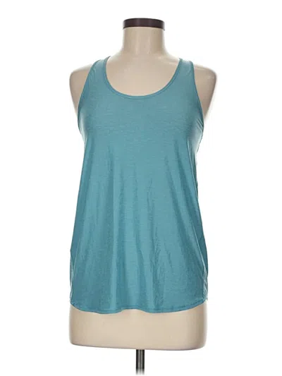 Pre-owned Lululemon Athletica Active Tank Top In Blue