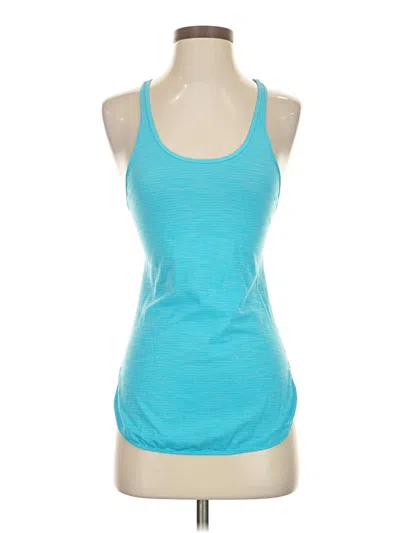 Pre-owned Lululemon Athletica Active Tank Top In Blue