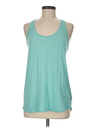 Pre-owned Lululemon Athletica Active Tank Top In Blue