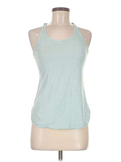 Pre-owned Lululemon Athletica Active Tank Top In Blue