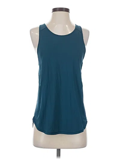 Pre-owned Lululemon Athletica Active Tank Top In Blue
