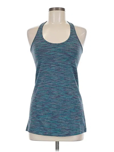 Pre-owned Lululemon Athletica Active Tank Top In Blue
