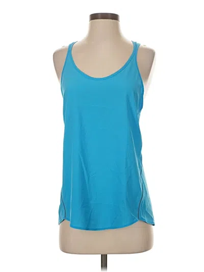 Pre-owned Lululemon Athletica Active Tank Top In Blue