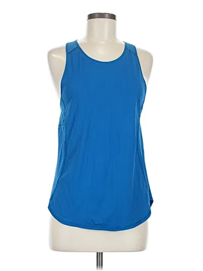 Pre-owned Lululemon Athletica Active Tank Top In Blue