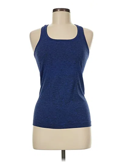 Pre-owned Lululemon Athletica Active Tank Top In Blue