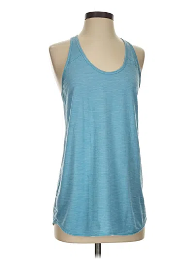 Pre-owned Lululemon Athletica Active Tank Top In Blue