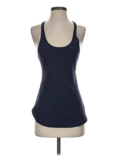 Pre-owned Lululemon Athletica Active Tank Top In Blue