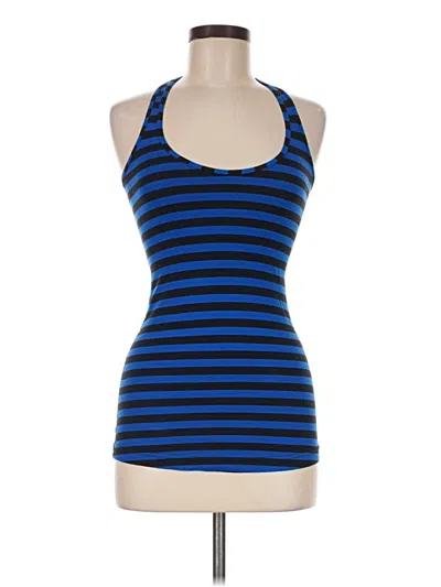 Pre-owned Lululemon Athletica Active Tank Top In Blue