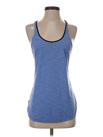 Pre-owned Lululemon Athletica Active Tank Top In Blue