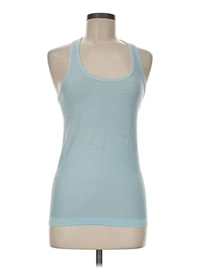 Pre-owned Lululemon Athletica Active Tank Top In Blue