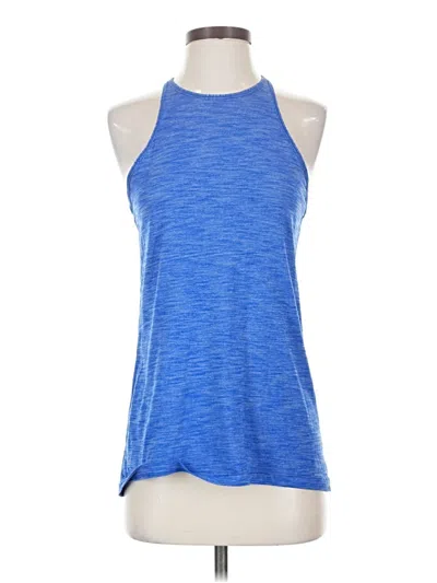 Pre-owned Lululemon Athletica Active Tank Top In Blue
