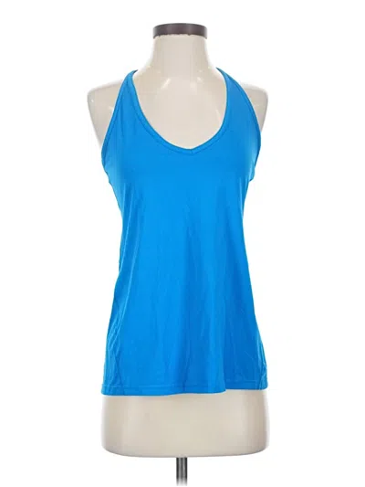 Pre-owned Lululemon Athletica Active Tank Top In Blue