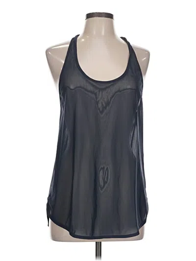 Pre-owned Lululemon Athletica Active Tank Top In Blue