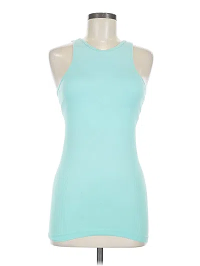 Pre-owned Lululemon Athletica Active Tank Top In Blue