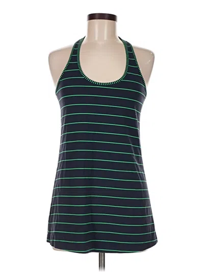 Pre-owned Lululemon Athletica Active Tank Top In Blue