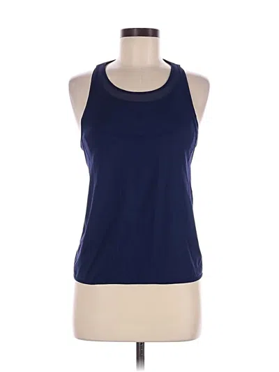 Pre-owned Lululemon Athletica Active Tank Top In Blue
