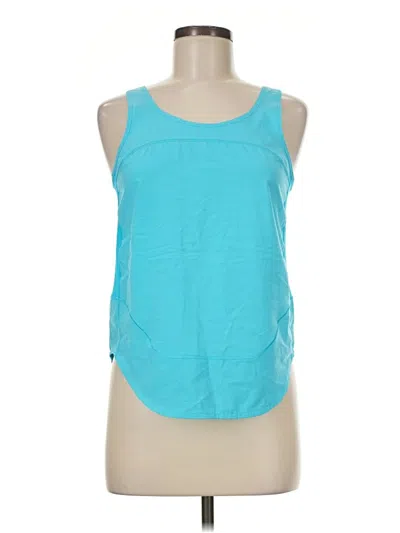 Pre-owned Lululemon Athletica Active Tank Top In Blue