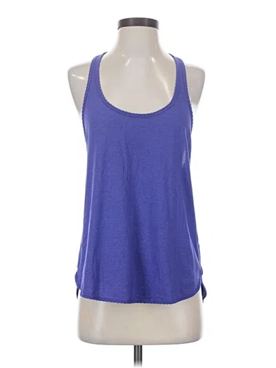 Pre-owned Lululemon Athletica Active Tank Top In Blue