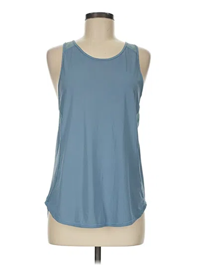 Pre-owned Lululemon Athletica Active Tank Top In Blue