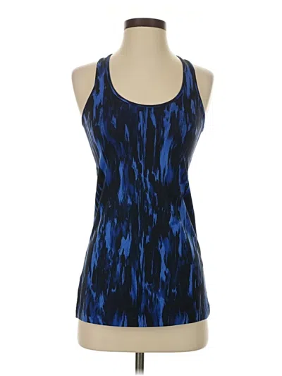 Pre-owned Lululemon Athletica Active Tank Top In Blue