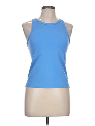 Pre-owned Lululemon Athletica Active Tank Top In Blue