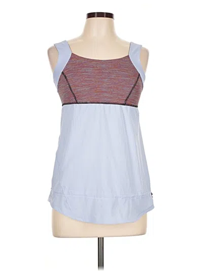 Pre-owned Lululemon Athletica Active Tank Top In Blue