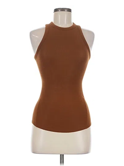 Pre-owned Lululemon Athletica Active Tank Top In Brown