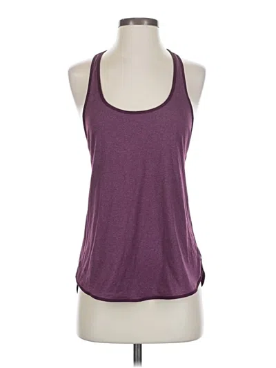 Pre-owned Lululemon Athletica Active Tank Top In Burgundy