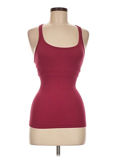 Pre-owned Lululemon Athletica Active Tank Top In Burgundy
