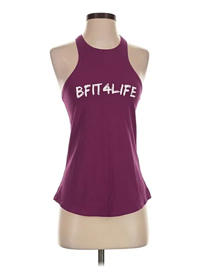 Pre-owned Lululemon Athletica Active Tank Top In Burgundy