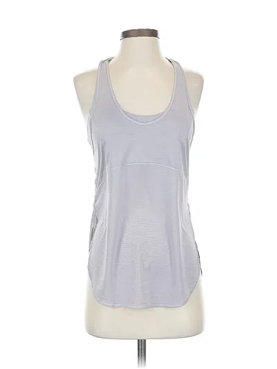 Pre-owned Lululemon Athletica Active Tank Top In Gray