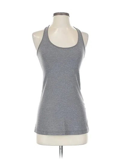 Pre-owned Lululemon Athletica Active Tank Top In Gray