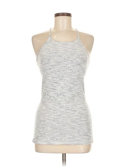 Pre-owned Lululemon Athletica Active Tank Top In Gray