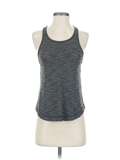 Pre-owned Lululemon Athletica Active Tank Top In Gray