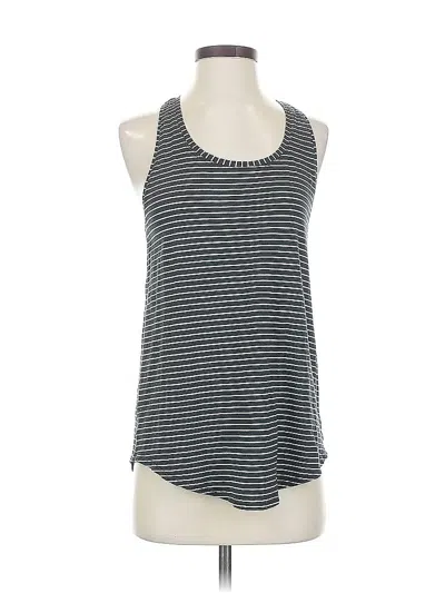 Pre-owned Lululemon Athletica Active Tank Top In Gray