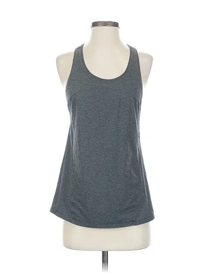 Pre-owned Lululemon Athletica Active Tank Top In Gray