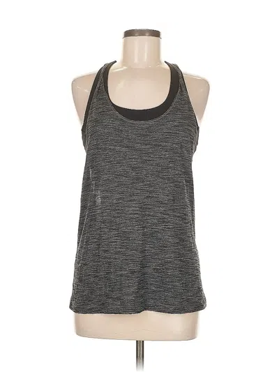 Pre-owned Lululemon Athletica Active Tank Top In Gray