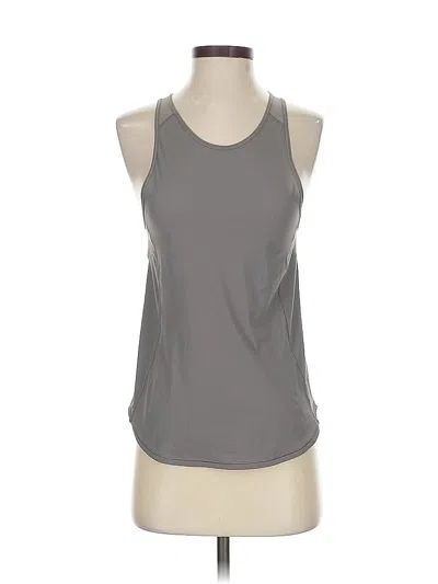 Pre-owned Lululemon Athletica Active Tank Top In Gray