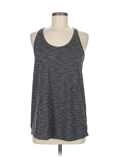 Pre-owned Lululemon Athletica Active Tank Top In Gray