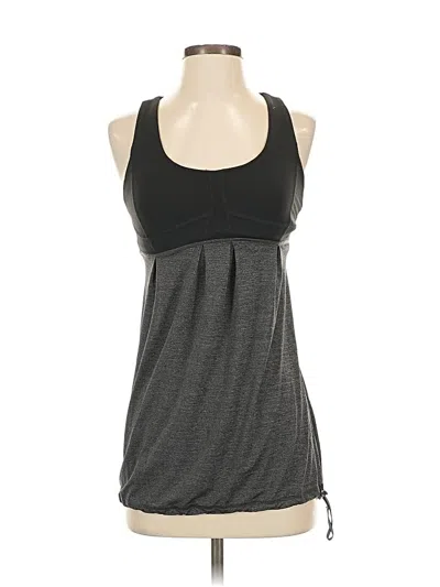 Pre-owned Lululemon Athletica Active Tank Top In Gray