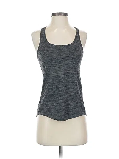 Pre-owned Lululemon Athletica Active Tank Top In Gray