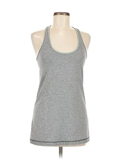 Pre-owned Lululemon Athletica Active Tank Top In Gray