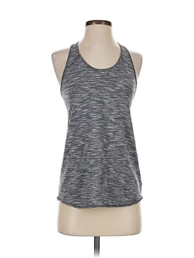 Pre-owned Lululemon Athletica Active Tank Top In Gray