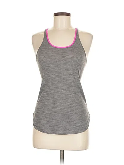 Pre-owned Lululemon Athletica Active Tank Top In Gray