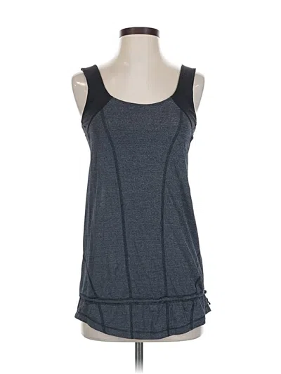 Pre-owned Lululemon Athletica Active Tank Top In Gray