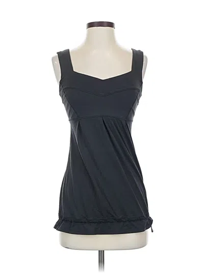 Pre-owned Lululemon Athletica Active Tank Top In Gray