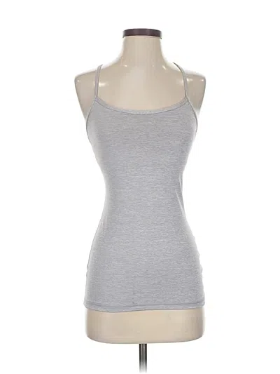 Pre-owned Lululemon Athletica Active Tank Top In Gray