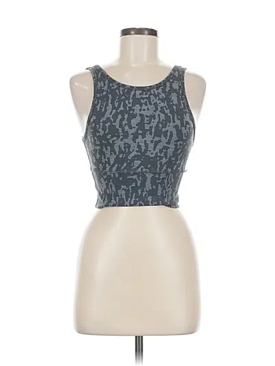 Pre-owned Lululemon Athletica Active Tank Top In Gray